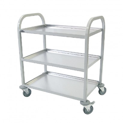 Craven CE981 Enamelled 3 Tier Clearing Trolley