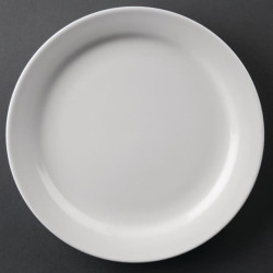 Athena Hotelware 12 Pack CF360 6.5" Narrow Rimmed Plates