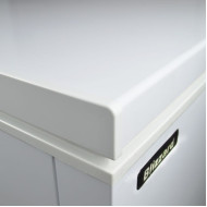 Blizzard CF450WH 450ltr Solid Top Freezer with White Lid