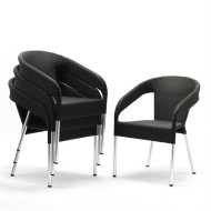 Bolero CG223 Wicker Wraparound Bistro Chair