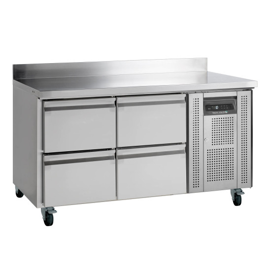 Tefcold CK7240 4 Drawer 1/1 Gastronorm Counter Fridge