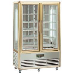 Tecfrigo Continental 700Q 700 Litre Wire Shelved Double Door Cake Display