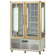 Tecfrigo Continental 700RQ 700 Litre Rotating and Fixed Shelved Double Door Cake Display
