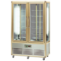 Tecfrigo Continental 700R 700 Litre Rotating Shelved Double Door Cake Display
