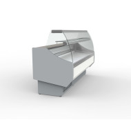 Coreco CVED-8-10 1m Curved Glass Serve Over Display Fridge