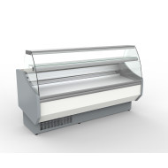 Coreco CVED-8-10 1m Curved Glass Serve Over Display Fridge