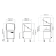 Classeq CP500 High Volume Pass Through Dishwasher/Glasswasher