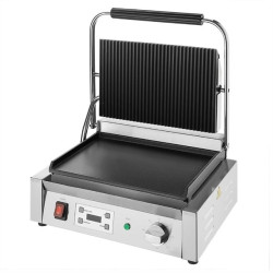 Buffalo CU609 Extra Large Flat and Ribbed Single Contact Grill