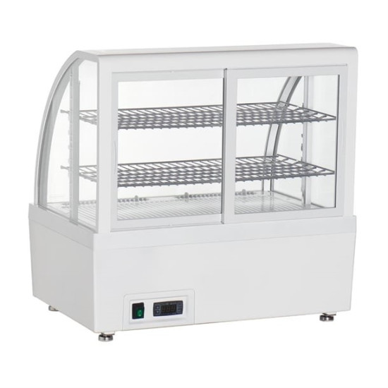 Polar CU637 100ltr Counter Top Refrigerated Merchandiser in White