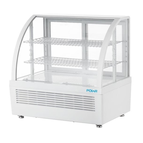 Polar CU637 100ltr Counter Top Refrigerated Merchandiser in White