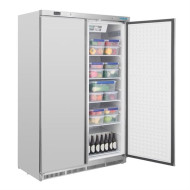 Polar CZ783 744ltr Stainless Steel Double Door Storage Fridge