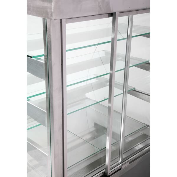 Igloo Jamaica JA60W 0.6m Stainless Steel Pastry Case Patisserie or