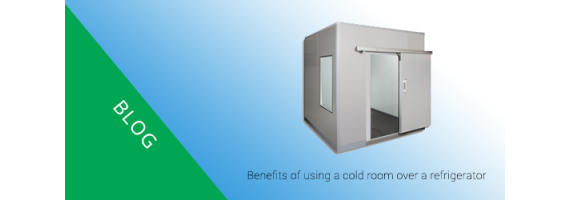 Benefits of using a cold room over a refrigerator