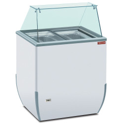 Diamond BRIO-ICE 4 Pan Ice Cream Display Freezer