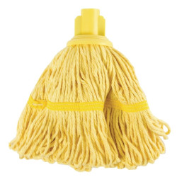 Jantex DN825 Antibacterial Bio Fresh Yellow Socket Mop Head