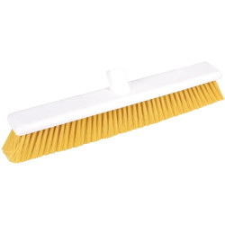 Jantex DN834 18" Soft Hygiene Yellow Broom Head