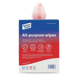 Red Antibacterial All Purpose Cloth