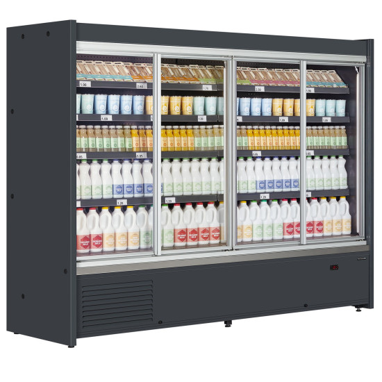 Tefcold Express EX250CD 2.5m Multideck Display Fridge with Hinged Doors