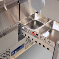 Prodis EC-4DSS 4 Drawer Stainless Steel Counter Fridge