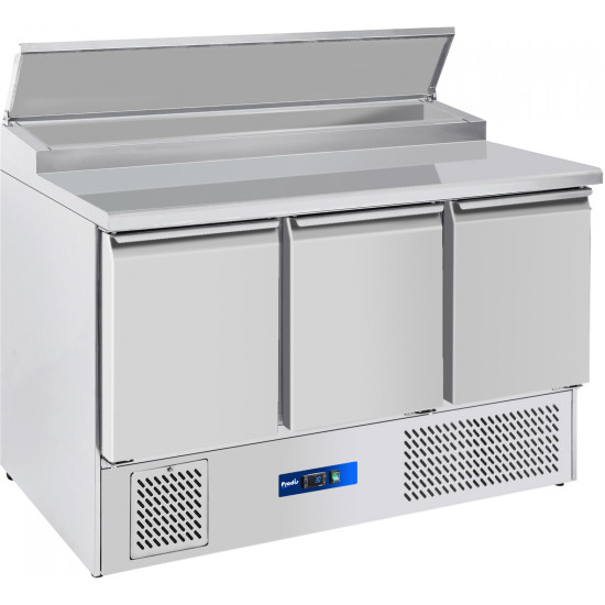 Prodis EC3PREP 3 Door Compact Prep Storage Counter Fridge