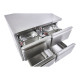Sterling Pro SPU201-4D 4 Drawer Compact Fridge Counter