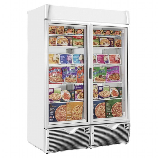 Framec EX1100NV Double Door Display Freezer