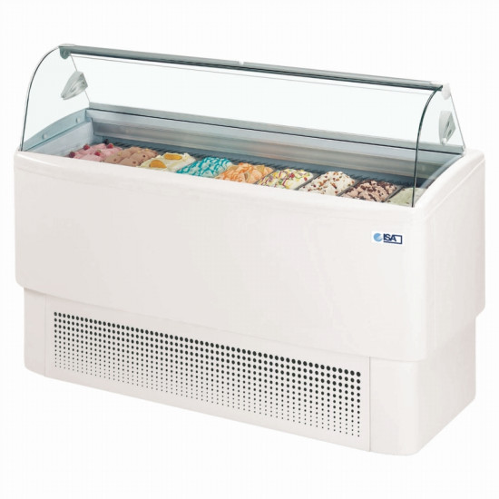 ISA Fiji 7 7 Pan Ice Cream Display Freezer