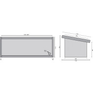 Prodis FISK25C 2.5m Open Deck Fish Display Chiller