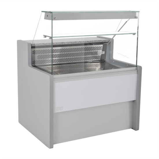 Zoin Tibet 1000mm Wide Flat Glass Serve Over Counter