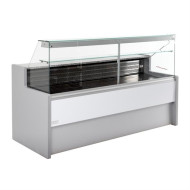 Zoin Tibet FP924-200 2m Flat Glass Serve Over Display Counter