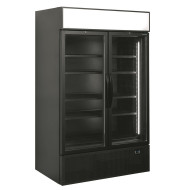 Tefcold FSC1200H 970 Litre Hinged Double Glass Door Merchandiser
