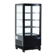 Polar CX577 68 Litre Chilled Display Cabinet in Black