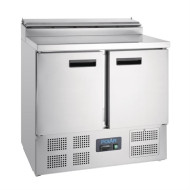 Polar G604 2 Door Counter Fridge with Prep Top