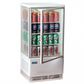 Polar G619 68 Litre Chilled Display Cabinet in White