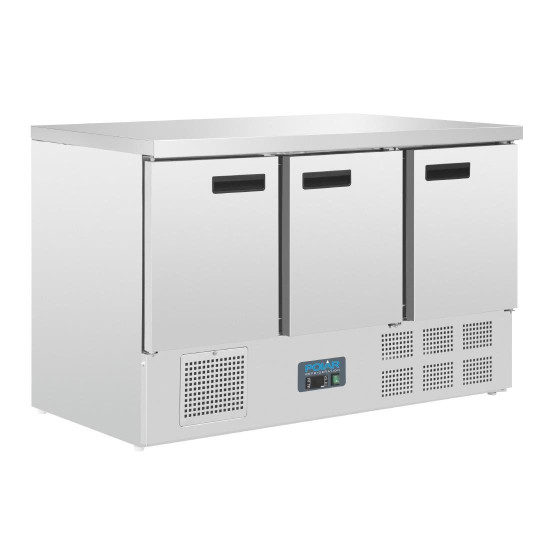 Polar G622 Triple Door Counter Fridge