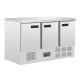 Polar G622 Triple Door Counter Fridge