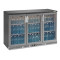 Gamko MG3-315GCS Triple Door Stainless Steel Bottle Cooler