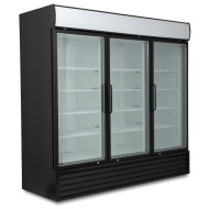 Blizzard GDF1800 1750ltr Triple Glass Door Display Freezer 
