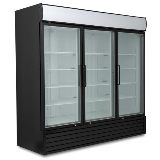 Blizzard GDF1800 1750ltr Triple Glass Door Display Freezer 