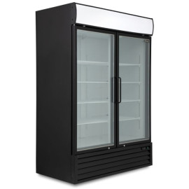 Blizzard GDF1200 Double Glass Door Frozen Food Merchandiser