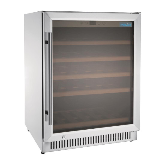 Polar GM627 Undercounter Wine Fridge 51 Bottle