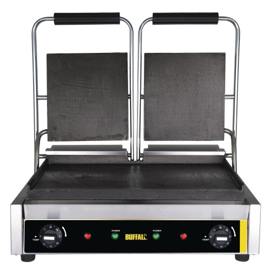 Buffalo Bistro 0.6m Double Flat Contact Grill