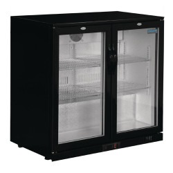 Polar GL002 208 ltr Back Bar Cooler With Hinged Doors