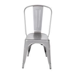 Bolero Bistro Steel Side Chair (Pack of 4)