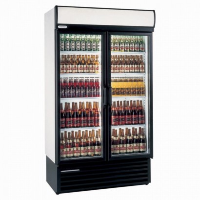 Staycold HD1140 920 Litre Double Hinged Glass Door Display Fridge