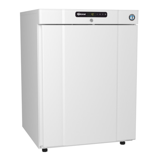 Gram Compact K220L White Under Counter Storage Fridge