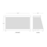 Blizzard HSS186 Counter Top Heated Merchandiser