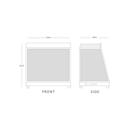 Blizzard HSS96 Counter Top Heated Merchandiser