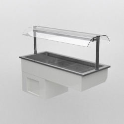 Counterline Integrale ICW2-GO 0.8m 2 Pan Chilled Display Well