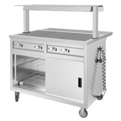 Buffalo JB186 3x 1/1 GN Heated Top and Hot Cupboard 